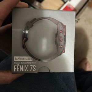 Fenix sapphire solar garmin smart watch brand new in box with stickers